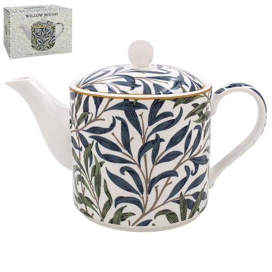 William Morris Willow Bough Ceramic Teapot - Large 1L