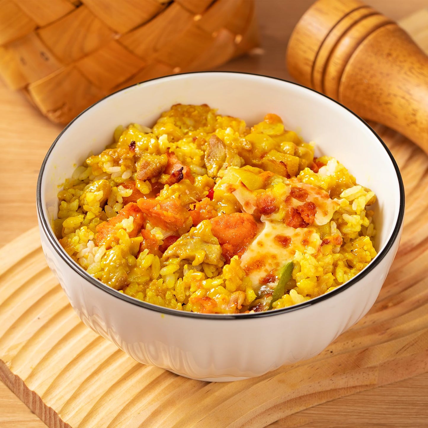 White Ceramic Cereal Bowls - Set of 4 (700ml, 15x8cm)